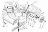 Toro 16410 - Lawnmower, 1993 (3900001-3999999) Ersatzteile HOUSING ASSEMBLY