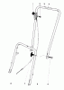Toro 16550 - Lawnmower, 1978 (8000001-8999999) Ersatzteile HANDLE ASSEMBLY