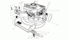 Toro 16551 - Lawnmower, 1989 (9000001-9999999) Ersatzteile ENGINE ASSEMBLY