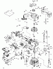 Toro 16575 - Lawnmower, 1988 (8000001-8012678) Ersatzteile ENGINE TECUMSEH MODEL NO. TVS100-44012B