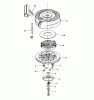 Toro 16575 - Lawnmower, 1988 (8000001-8012678) Ersatzteile REWIND STARTER NO. 590621
