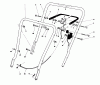 Toro 16575C - Lawnmower, 1989 (9000001-9999999) Ersatzteile HANDLE ASSEMBLY