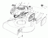 Toro 16585 - Lawnmower, 1986 (6000001-6999999) Ersatzteile ENGINE ASSEMBLY (USED ON UNITS WITH SERIAL NO. 6000101-6002073)