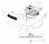 Toro 16711 - Lawnmower, 1978 (8000001-8999999) Ersatzteile ENGINE ASSEMBLY