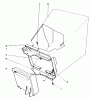 Toro 16756 - Lawnmower, 1978 (8000001-8999999) Ersatzteile GRASS BAG ASSEMBLY