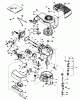 Toro 16770 - Lawnmower, 1984 (4000001-4999999) Ersatzteile ENGINE TECUMSEH MODEL NO. TNT 100-10084E