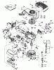 Toro 16771 - Lawnmower, 1983 (3000001-3999999) Ersatzteile ENGINE TECUMSEH MODEL TNT100-10085E