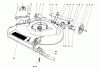 Toro 16771 - Lawnmower, 1984 (4000001-4999999) Ersatzteile HOUSING ASSEMBLY