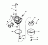 Toro 16775 - Lawnmower, 1988 (8022966-8999999) Ersatzteile CARBURETOR NO. 632098