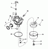 Toro 16775 - Lawnmower, 1990 (0000001-0999999) Ersatzteile CARBURETOR NO. 632098