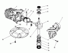 Toro 16785 - Lawnmower, 1991 (1000001-1999999) Ersatzteile CRANK SHAFT ASSEMBLY (MODEL NO. 47PL0-1)