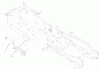 Toro 79355 - 48" Snow/Dozer Blade, 5xi Garden Tractor, 2007 (270000001-270999999) Ersatzteile MOUNTING ASSEMBLY