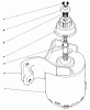 Toro 16793 - Lawnmower, 1990 (0000001-0999999) Ersatzteile STARTER ASSEMBLY