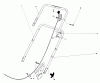 Toro 16830 - Lawnmower, 1979 (9000001-9999999) Ersatzteile HANDLE ASSEMBLY (MODEL NO.16820)