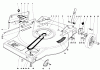Toro 16870 - Lawnmower, 1981 (1000001-1999999) Ersatzteile MOWER HOUSING ASSEMBLY-MODEL 16870