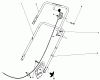 Toro 16880 - Lawnmower, 1980 (0000001-0999999) Ersatzteile HANDLE ASSEMBLY (MODEL NO. 16880)