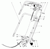 Toro 16930 - Lawnmower, 1980 (0000001-0999999) Ersatzteile HANDLE ASSEMBLY (MODEL NO. 16940)