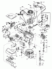 Toro 18005 - Lawnmower, 1981 (1000001-1999999) Ersatzteile ENGINE TECUMSEH MODEL NO. TNT 100-10072D