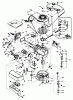 Toro 18010 - Lawnmower, 1982 (2000001-2999999) Ersatzteile ENGINE TECUMSEH MODEL NO. TNT 100-10081D