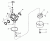 Toro 18015 - Lawnmower, 1978 (8000001-8999999) Ersatzteile CARBURETOR NO. 632050