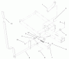 Toro 79356 - 50" Mid-Mount Blade, 5xi Garden Tractors, 1999 (9900001-9999999) Ersatzteile LEVER ASSEMBLY
