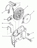 Toro 18015 - Lawnmower, 1979 (9000001-9999999) Ersatzteile REWIND STARTER NO. 590531