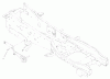 Toro 79356 - 50" Mid-Mount Blade, 5xi Garden Tractors, 1999 (9900001-9999999) Ersatzteile MOUNTING ASSEMBLY