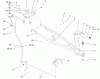 Toro 79364 - 48" Snow/Dozer Blade, 300 Series Garden Tractors, 2006 (260000001-260999999) Ersatzteile FRAME ASSEMBLY