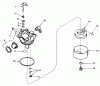 Toro 18060 - Lawnmower, 1980 (0000001-0999999) Ersatzteile CARBURETOR NO. 632050