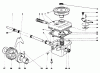 Toro 18060 - Lawnmower, 1980 (0000001-0999999) Ersatzteile GEAR CASE ASSEMBLY