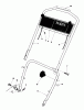 Toro 18060 - Lawnmower, 1980 (0000001-0999999) Ersatzteile HANDLE ASSEMBLY