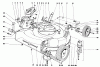 Toro 18070 - Lawnmower, 1971 (1000001-1999999) Ersatzteile HOUSING ASSEMBLY MODEL NO. 18070