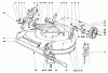 Toro 18070 - Lawnmower, 1971 (1000001-1999999) Ersatzteile HOUSING ASSEMBLY MODEL NO. 18171