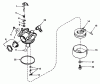 Toro 18085 - Lawnmower, 1980 (0000001-0999999) Ersatzteile CARBURETOR NO. 632050