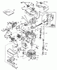 Toro 18085 - Lawnmower, 1980 (0000001-0999999) Ersatzteile ENGINE TECUMSEH MODEL NO. TNT 100-10073C