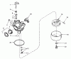 Toro 18090 - Lawnmower, 1979 (9000001-9999999) Ersatzteile CARBURETOR NO. 632050