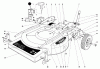 Toro 18090 - Lawnmower, 1979 (9000001-9999999) Ersatzteile HOUSING ASSEMBLY