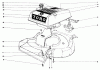 Toro 18208 - Guardian Lawnmower, 1972 (2000001-2999999) Ersatzteile ENGINE ASSEMBLY NO. 18257