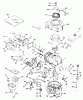Toro 18208 - Guardian Lawnmower, 1972 (2000001-2999999) Ersatzteile ENGINE TECUMSEH MODEL NO. LAV30-30482K