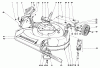 Toro 18208 - Guardian Lawnmower, 1972 (2000001-2999999) Ersatzteile HOUSING ASSEMBLY MODEL NO. 18257