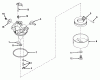 Toro 19273 - Guardian Lawnmower, 1973 (3000001-3999999) Ersatzteile CARBURETOR NO. 631612