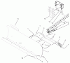 Toro 79481 - 48" Snow/Dozer Blade, XT Series Garden Tractors, 2003 (230000001-230999999) Ersatzteile BLADE ASSEMBLY
