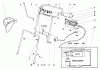Toro 19444 - Whirlwind Lawnmower, 1970 (0000001-0999999) Ersatzteile HANDLE ASSEMBLY