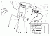 Toro 19251 - Whirlwind Lawnmower, 1969 (9000001-9999999) Ersatzteile HANDLE ASSEMBLY