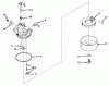 Toro 19373 - Guardian Lawnmower, 1973 (3000001-3999999) Ersatzteile CARBURETOR NO. 631612