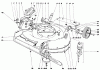 Toro 19472 - Guardian Lawnmower, 1971 (1000001-1999999) Ersatzteile HOUSING ASSEMBLY MODEL NO. 21172