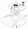 Toro 19477 - Guardian Lawnmower, 1977 (7000001-7999999) Ersatzteile ENGINE ASSEMBLY