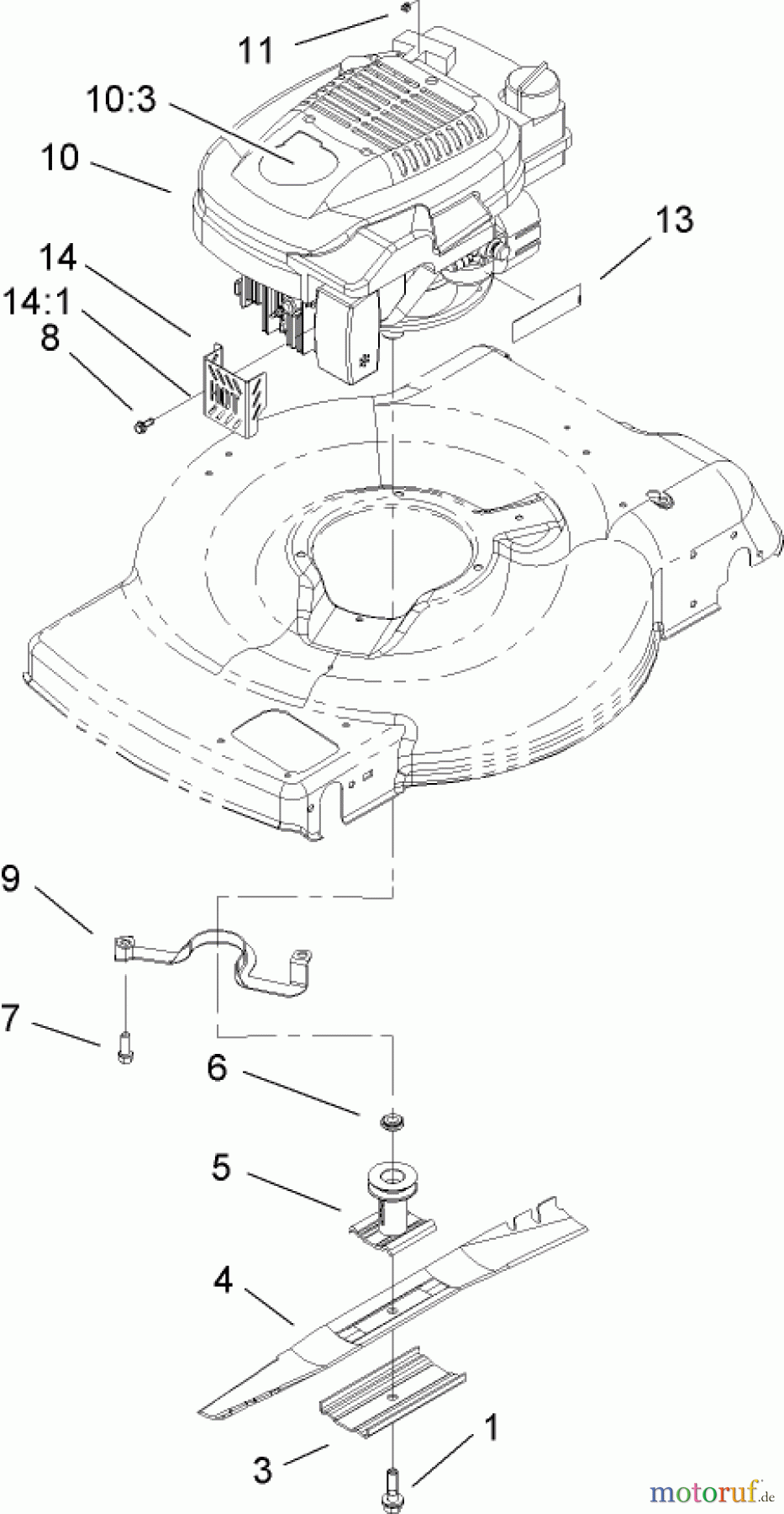 Toro Neu Mowers, Walk-Behind Seite 1 20003 - Toro 22