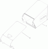 Toro 20003 - 22" Recycler Lawnmower, 2006 (260000001-260999999) Ersatzteile REAR BAG ASSEMBLY