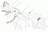 Toro 20012 - 22" Recycler Lawnmower, 2002 (220000001-220300000) Ersatzteile REAR AXLE AND HIGH WHEEL ASSEMBLY